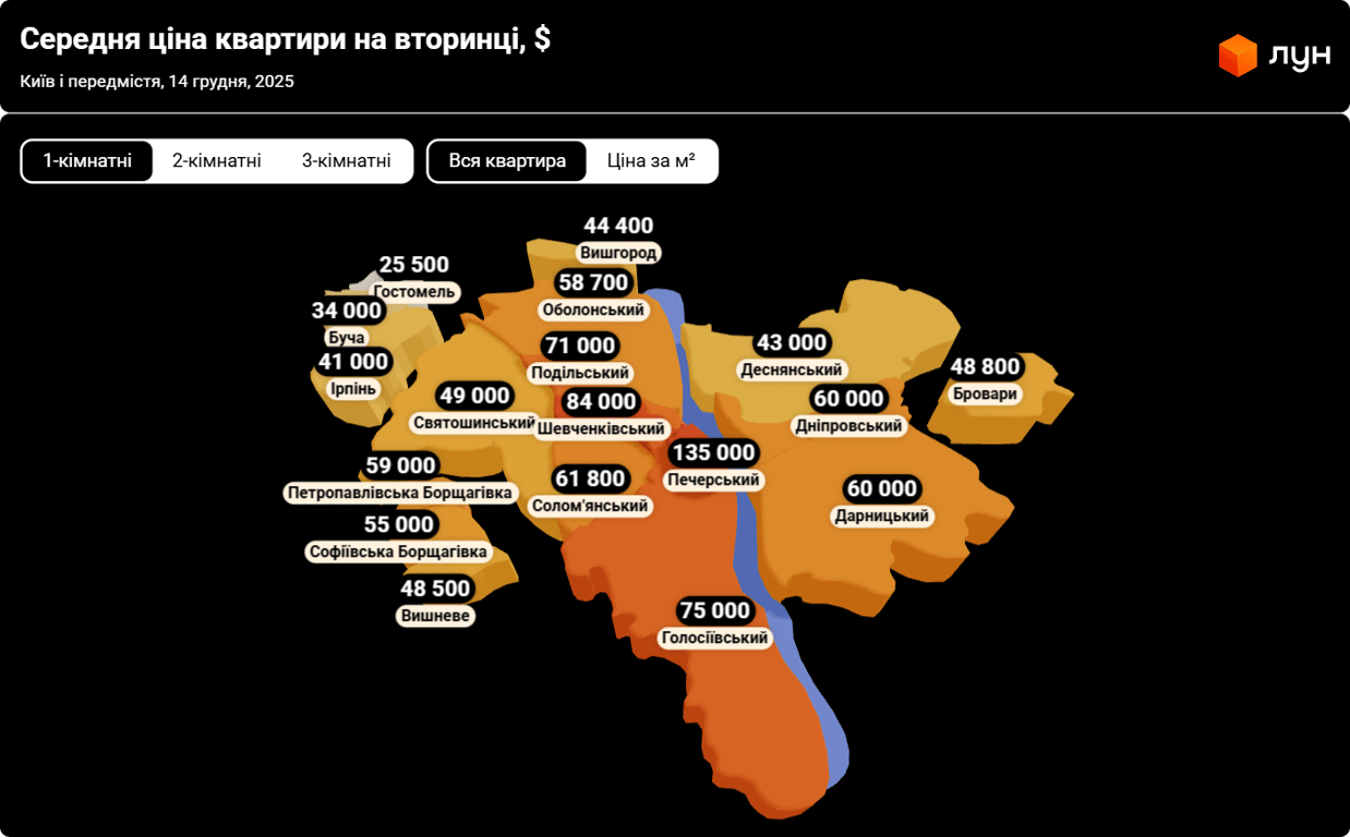 Советское наследие — где в Киеве больше всего хрущевок - фото 1