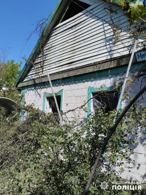 Наслідки російських обстрілів. Фото: Нацполіція