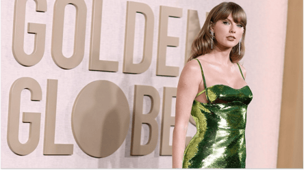 Тейлор Свіфт не вподобала жарт ведучого на премії "Золотий глобус" — відео - 285x160