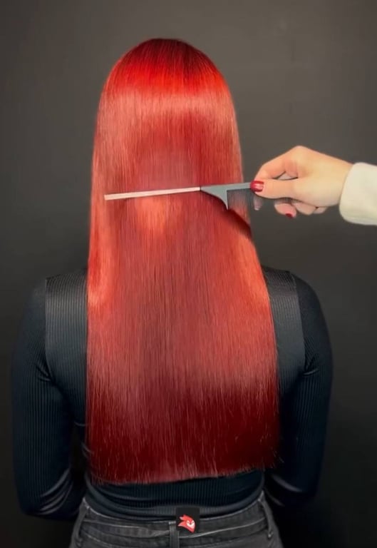 Яскравий відтінок волосся, що більше підійде молодим