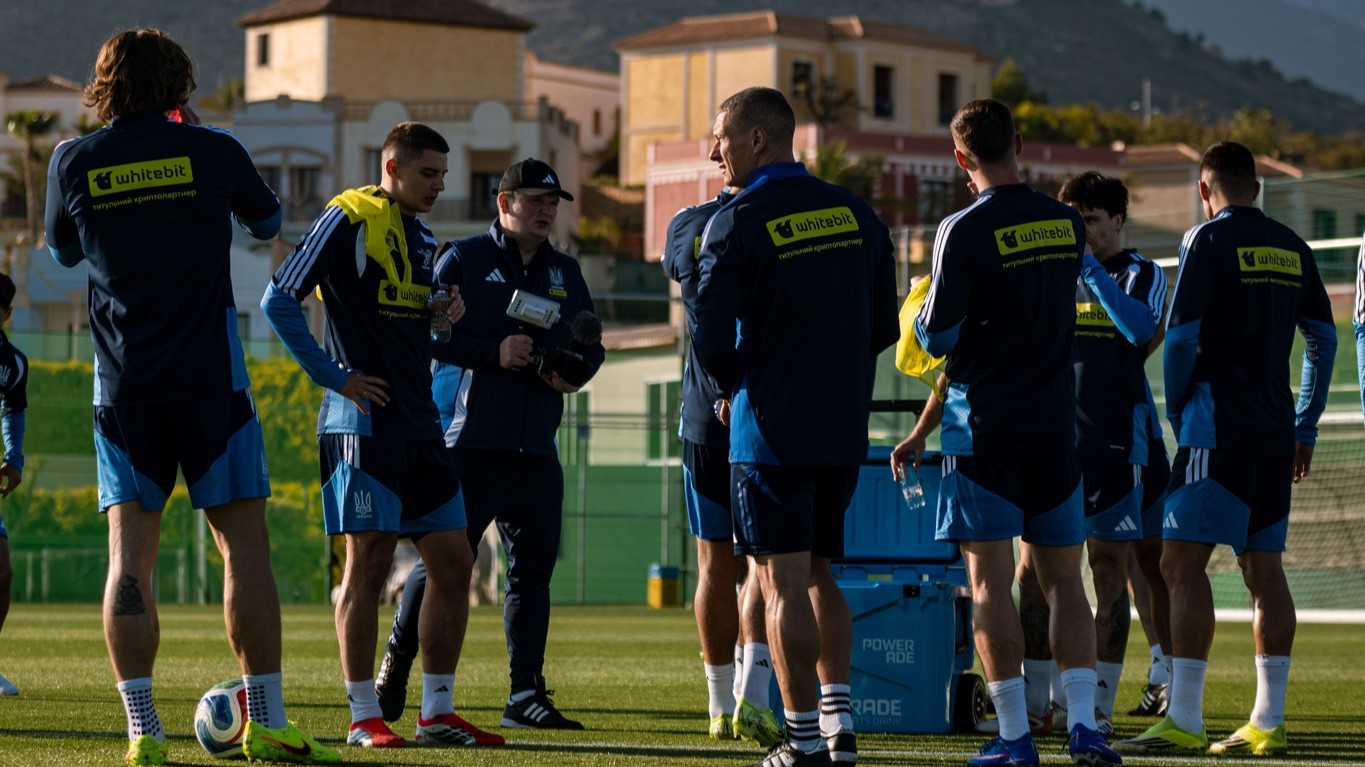 Игроки сборной Украины по футболу