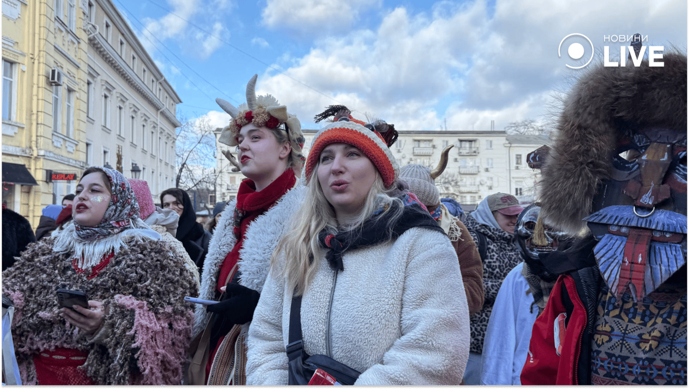 Маланкування в Одесі: свято у центрі міста