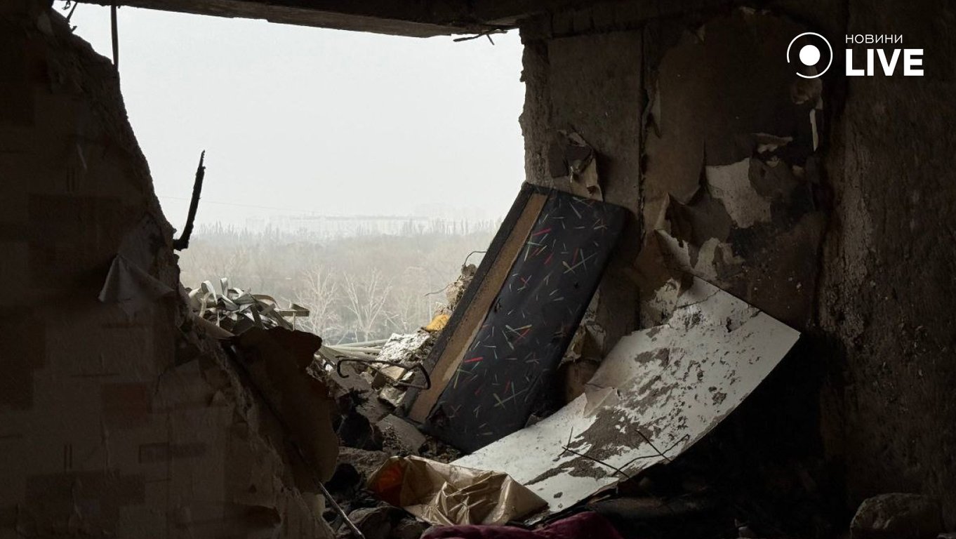 Удар РФ по Одесі