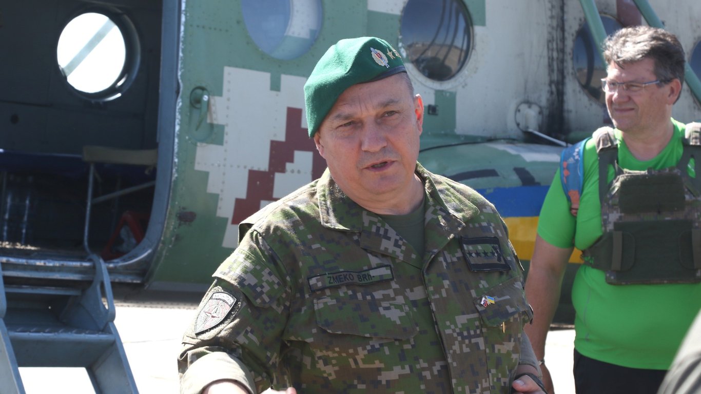 Начальник Генштабу Словаччини відвідав воїнів ЗСУ на Таврійському напрямку