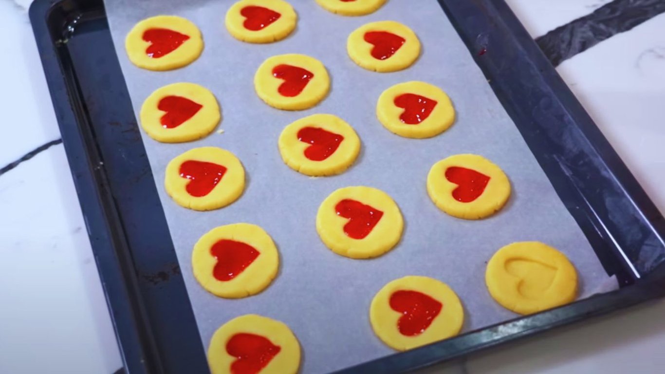 Печиво на 14 лютого — покроковий рецепт з фото