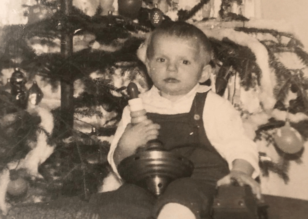 Слава Демин в детстве