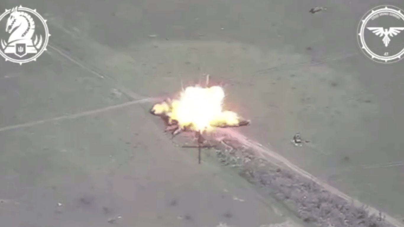 Воїни ЗСУ ефектно знищили танк рашистських загарбників