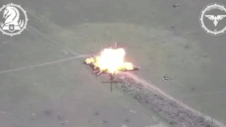Бійці 47-ї ОМБр знищили російський танк поблизу Авдіївки — відео ефектного влучання - 285x160