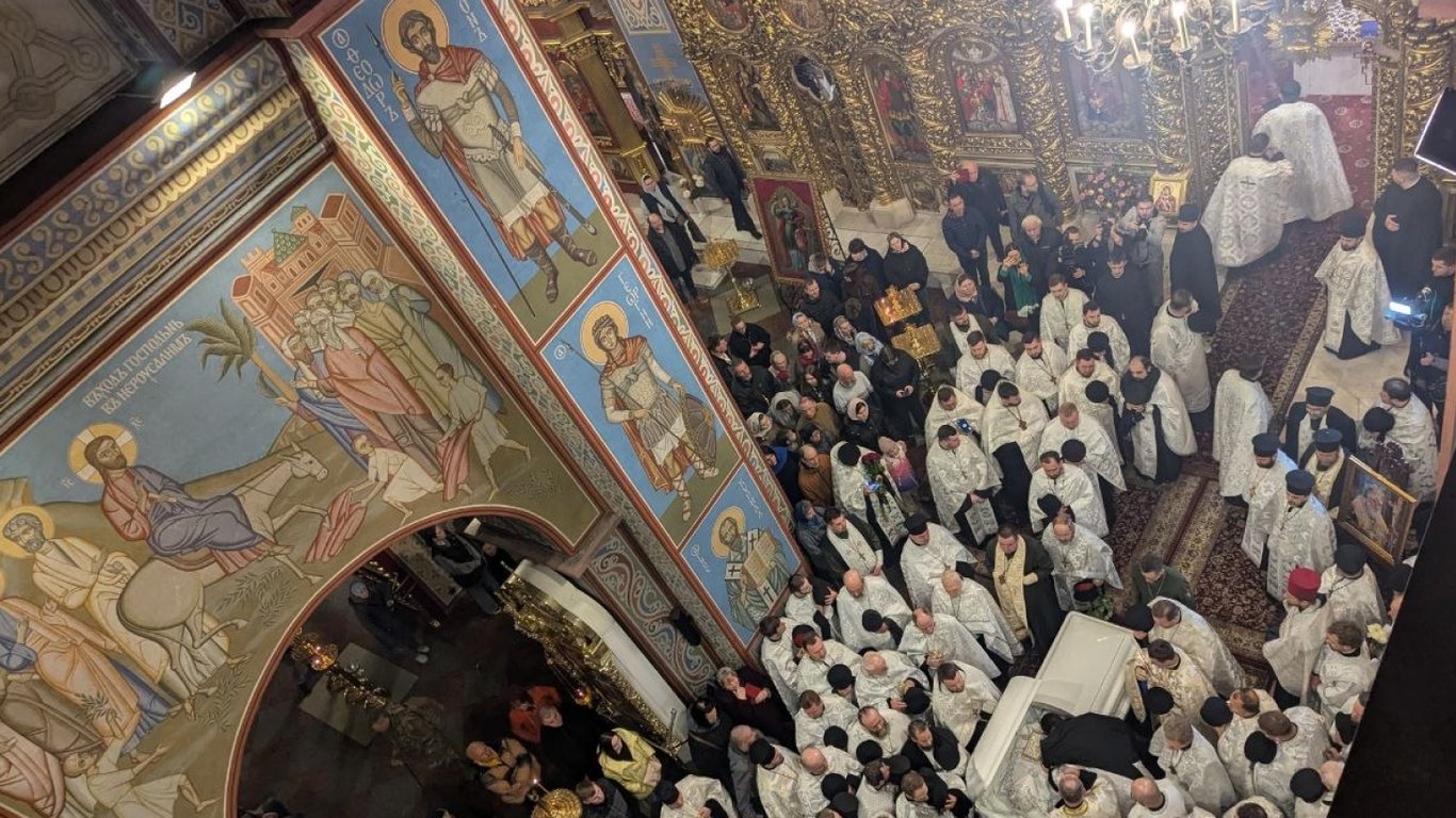 У Києві почалося прощання з Патріархом Філаретом