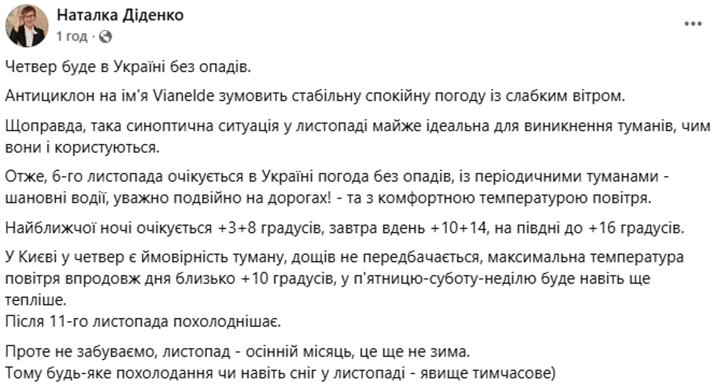 Погода від Діденко