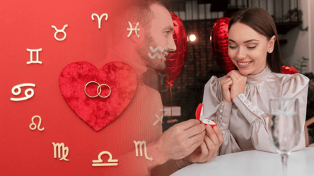 Цим знакам Зодіаку зроблять пропозицію у День закоханих 2026 - 285x160