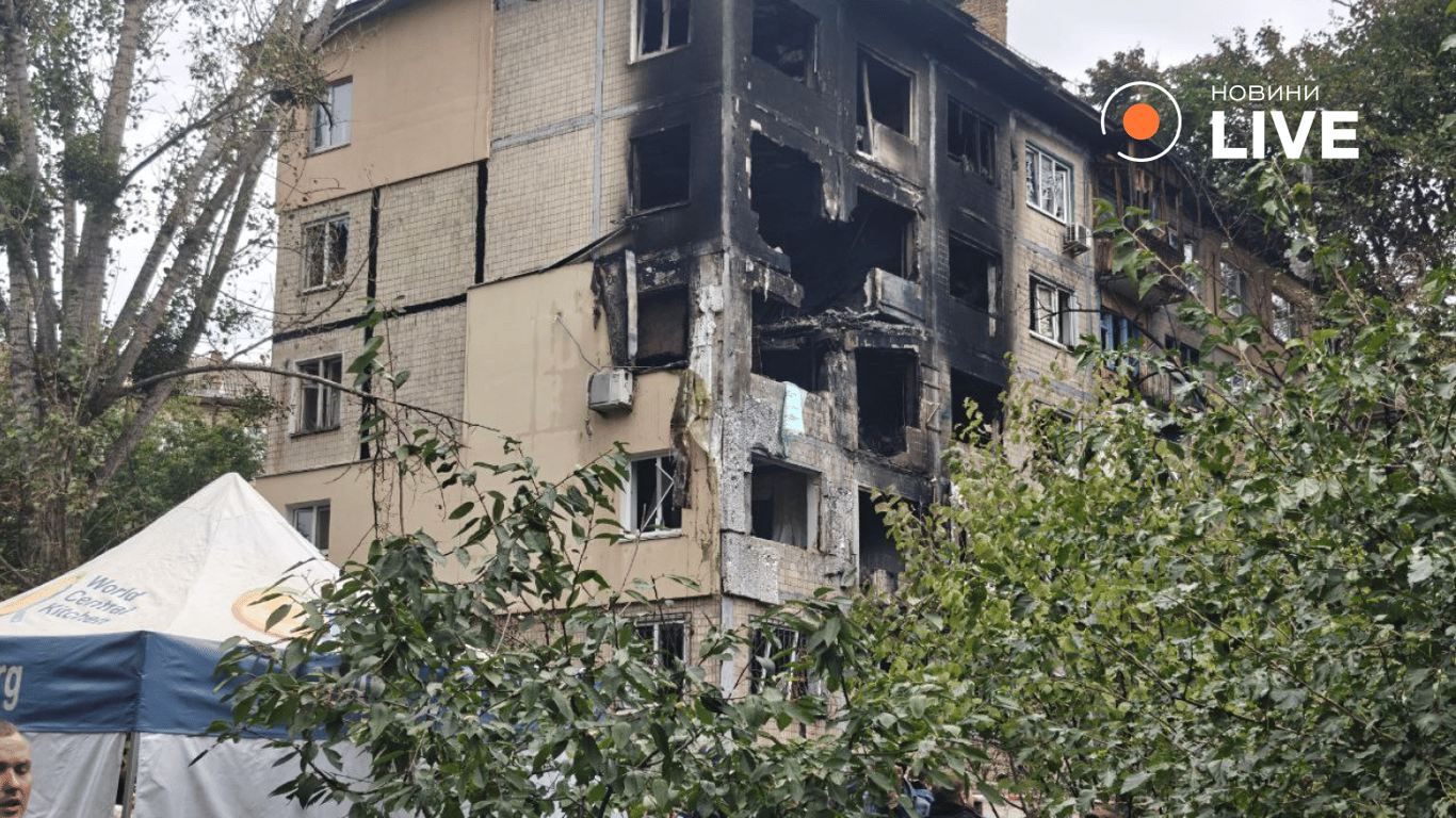 Удар Росії по Києву 28 вересня