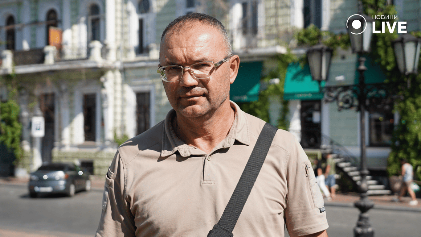  Офіцер Збройних сил України Сергій Гуцалюк. Фото: Новини.LIVE