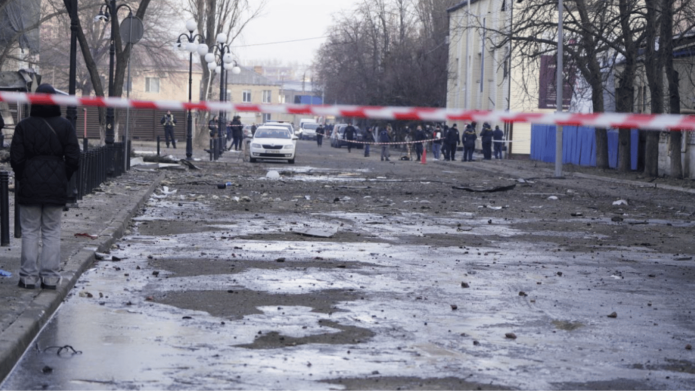 Оболонський район під ударом — відео моменту прильоту