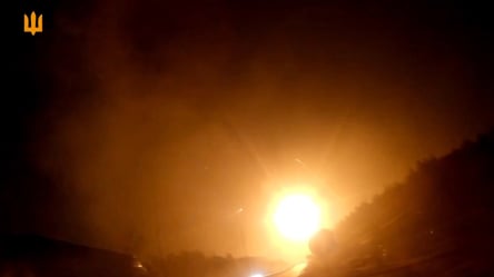 В ВСУ показали момент сбивания вражеской ракеты с пулемета Browning над Киевом - 285x160