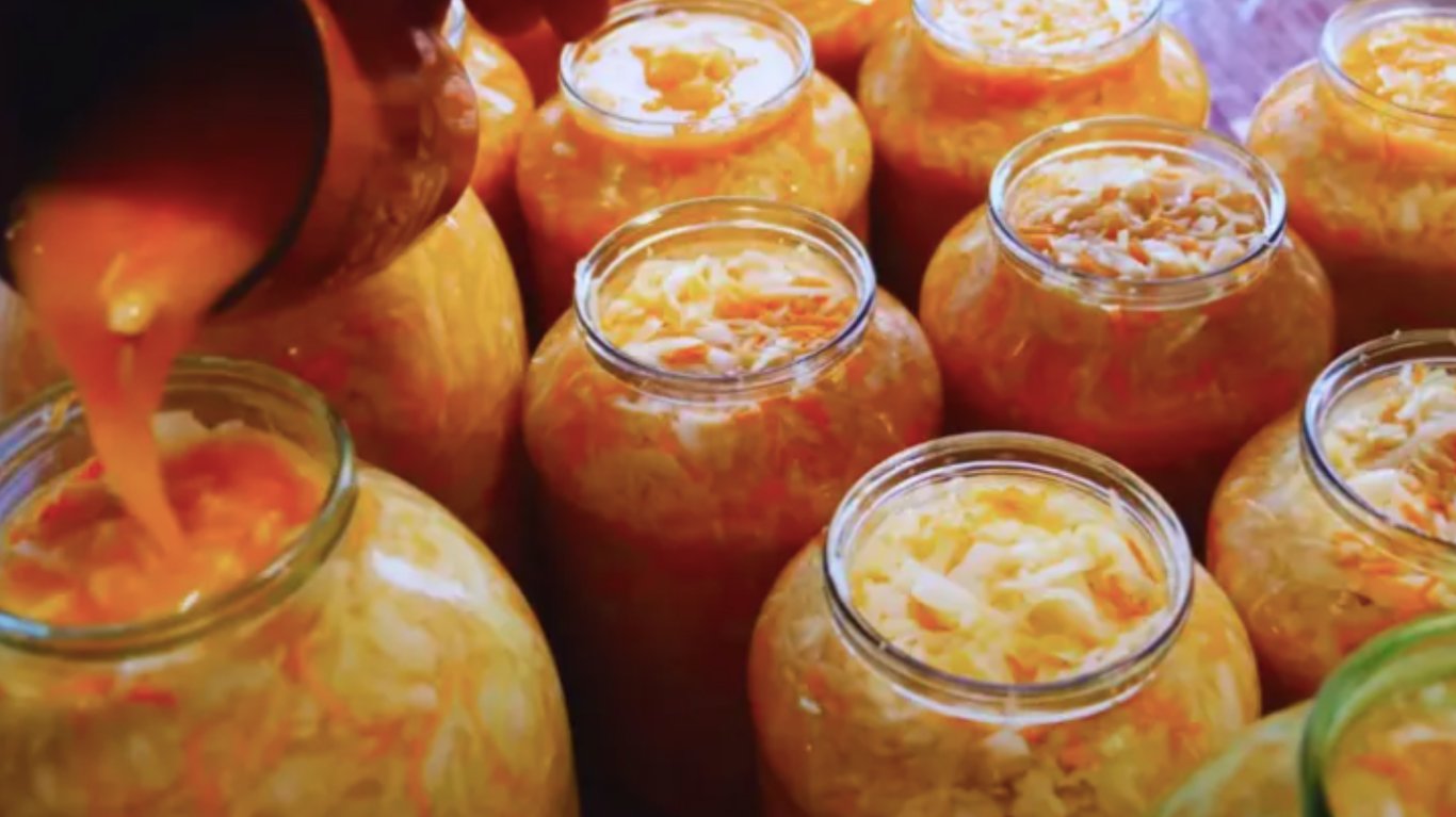 рецепт квашеної капусти за три дні