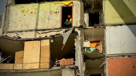 Демонтаж зруйнованої частини будівлі на Добровольського може тривати місяць — особливості робіт - 290x166