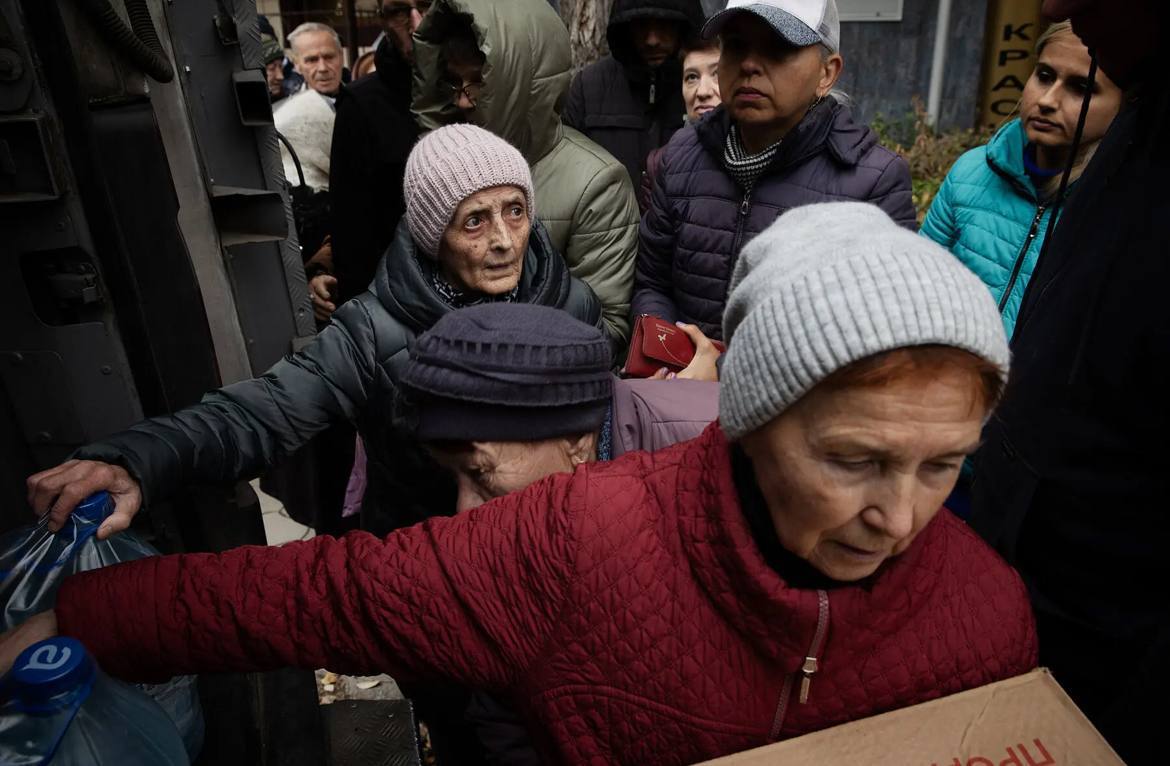 Люди в Покровську