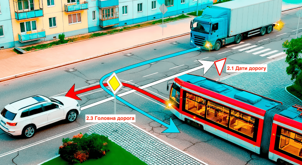 Тест ПДР: хто проїде останнім