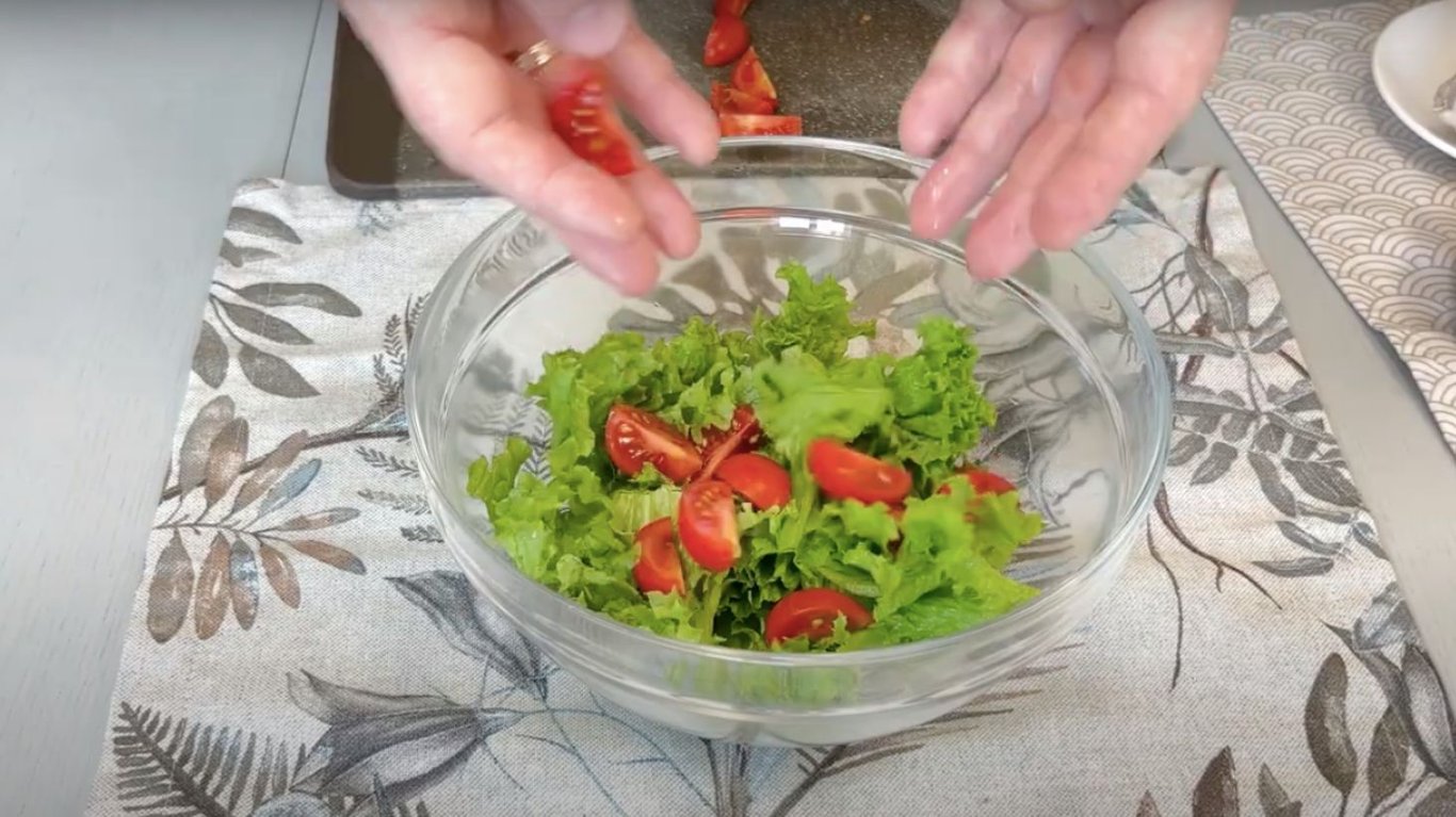 овощной салат рецепт