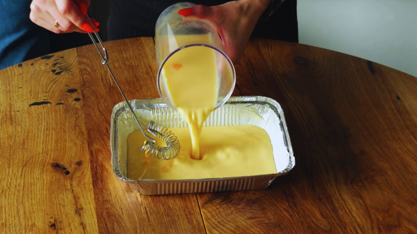 омлет з молоком в духовці