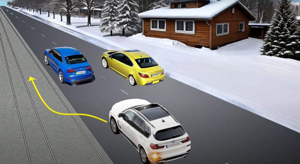 Тест з ПДР: чи дозволено водію білого авто випередження?