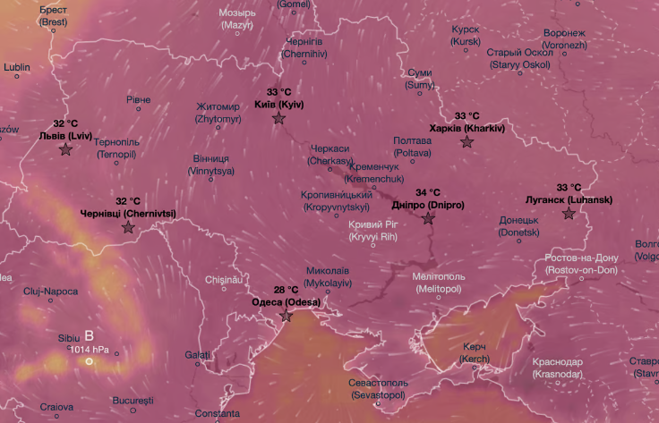 температурна карта