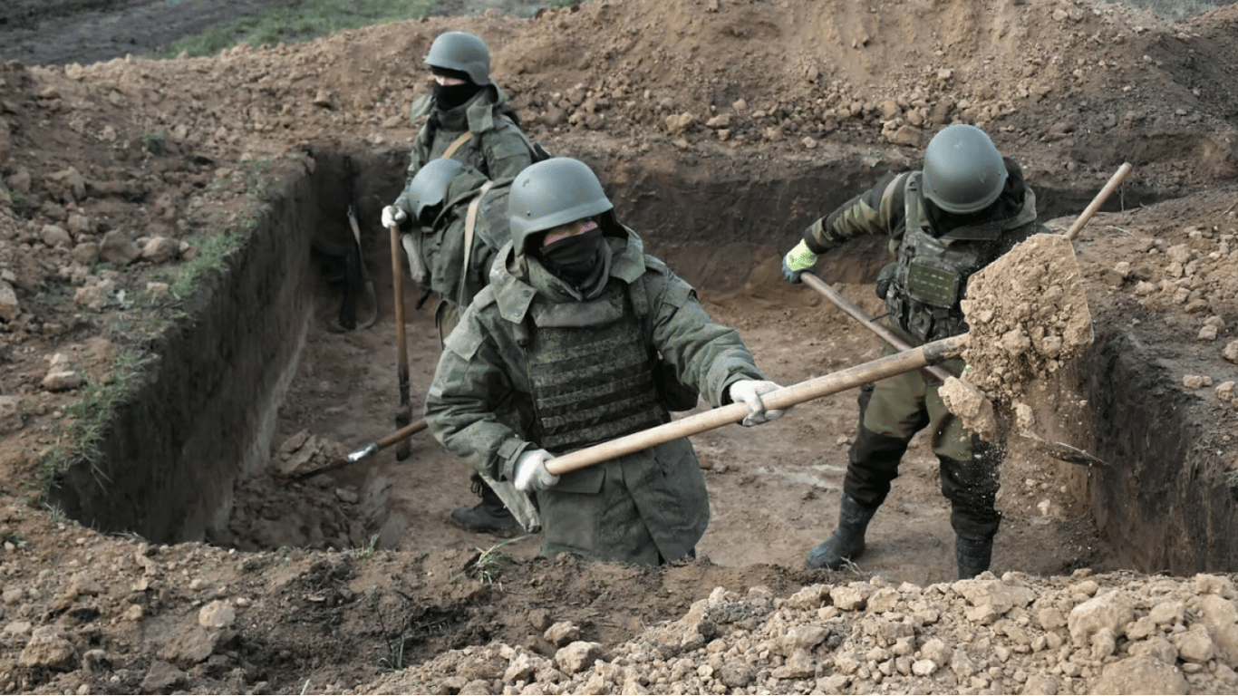 Оккупанты укрепляют линии обороны в глубоком тылу на Запорожье