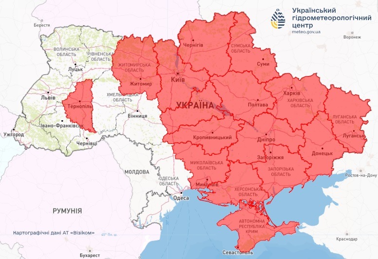 Сухо, спекотно і пожежонебезпечно — синоптики дали свій прогноз на сьогодні - фото 2