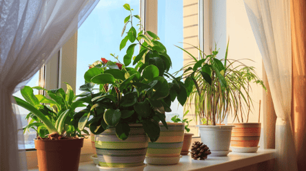 Солнечные ожоги на цветах: как спасти комнатные растения весной - 285x160