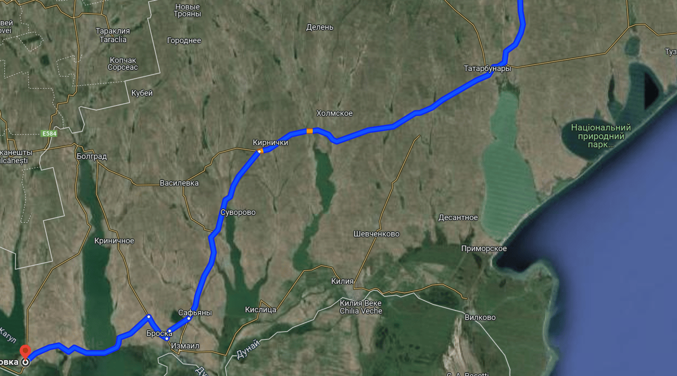 Затор на 12 кілометрів — на міжнародній трасі Одеса — Рені сильно ускладнений рух - фото 3