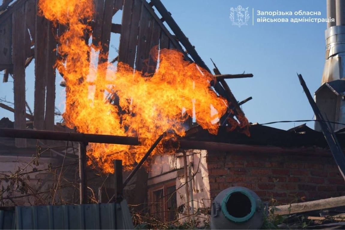 Російський обстріл Запоріжжя 30 червня