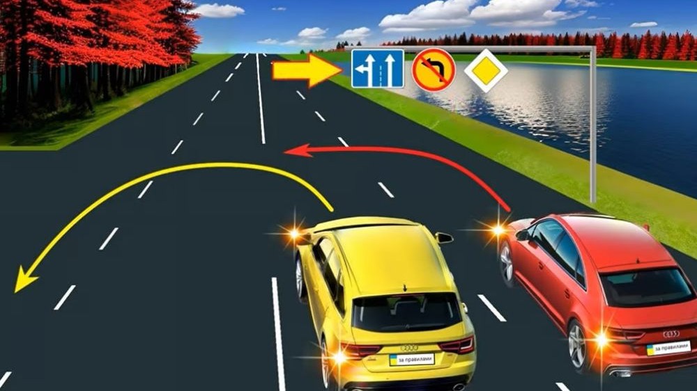 Быстрый тест по ПДД — кто из водителей нарушает правила - фото 3