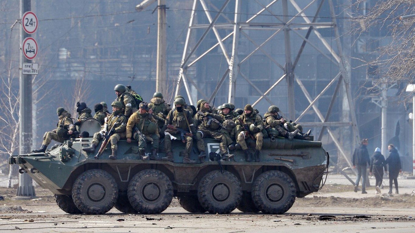 Российские войска в Украине