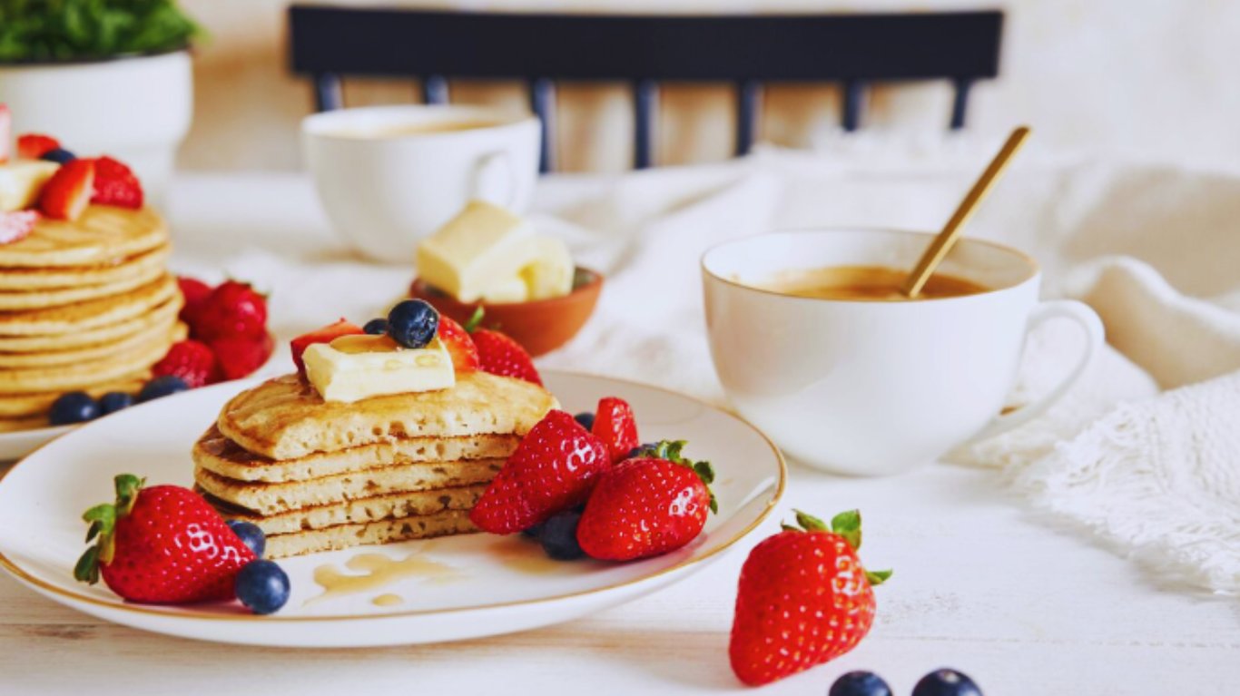 рецепт панкейків на сніданок