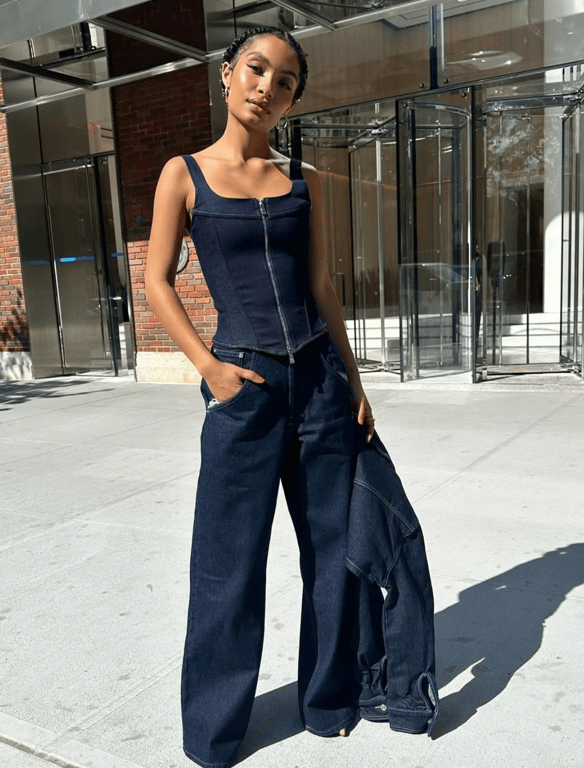 A stylish look that looks expensive