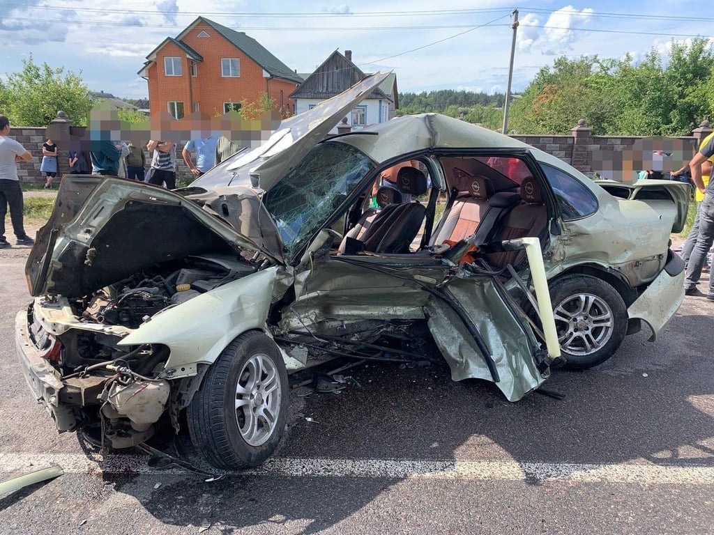 ДТП в Ровенской области 3 сентября 2023г. Фото: Полиция Ровенской области