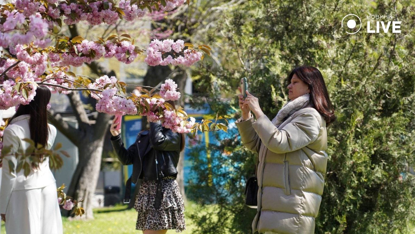 Весна в центрі Одеси