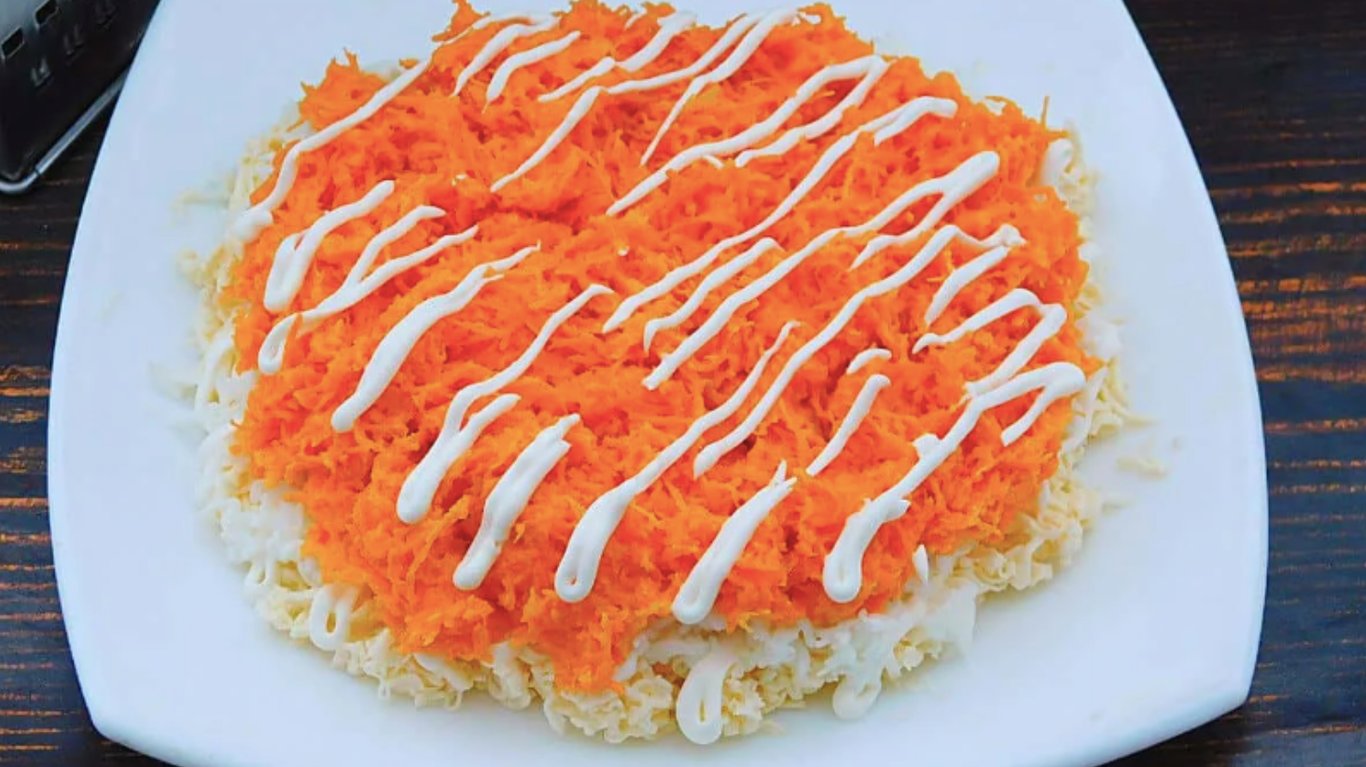 рецепт салату з морквою