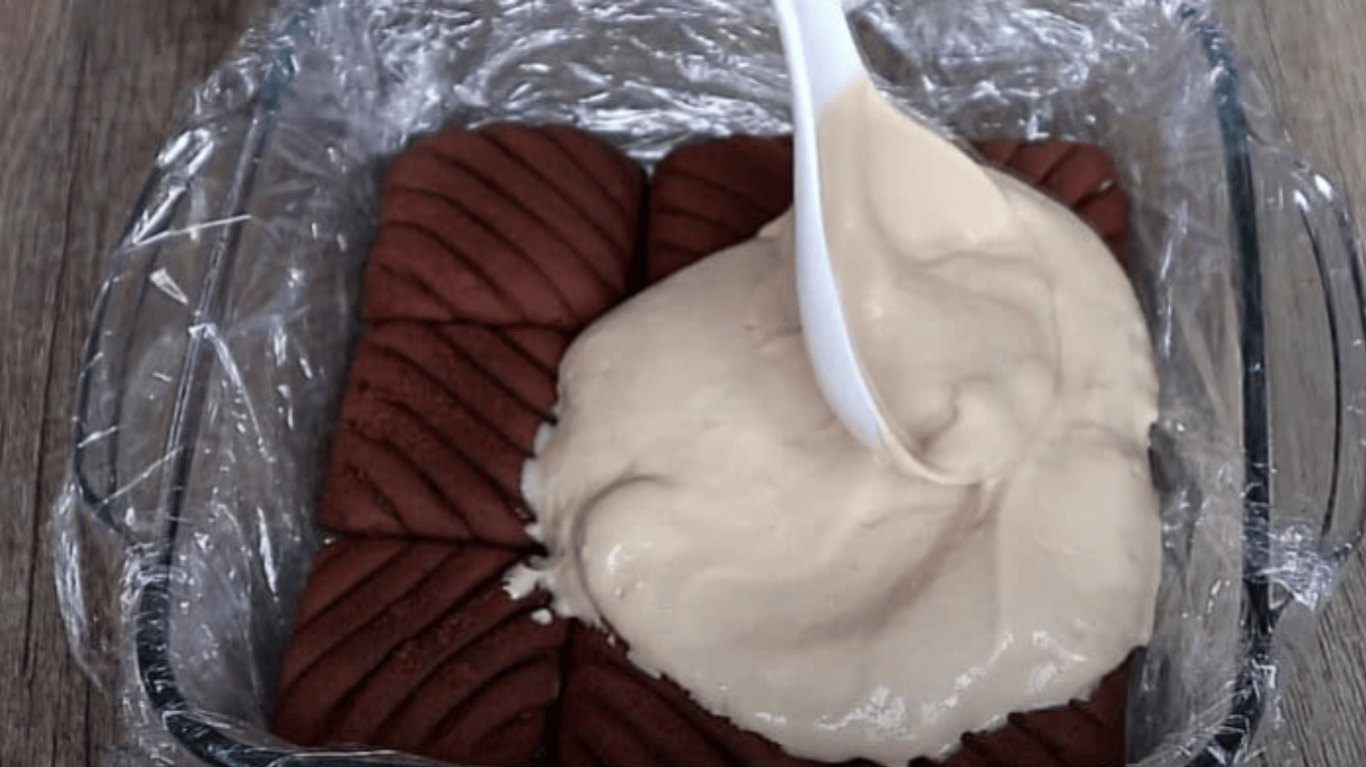 No-Bake Cappuccino Cake - no bake cake