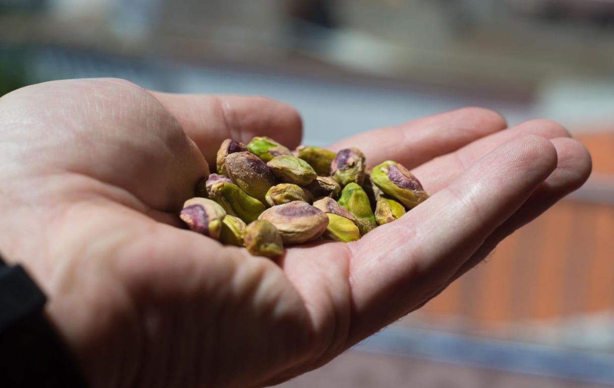 Почищенные фисташки