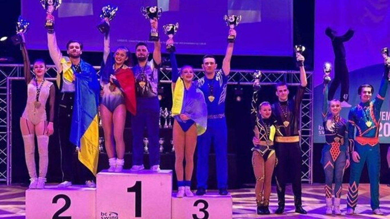 Харьковчане завоевали медали на чемпионате мира по акробатическому рок-н-роллу