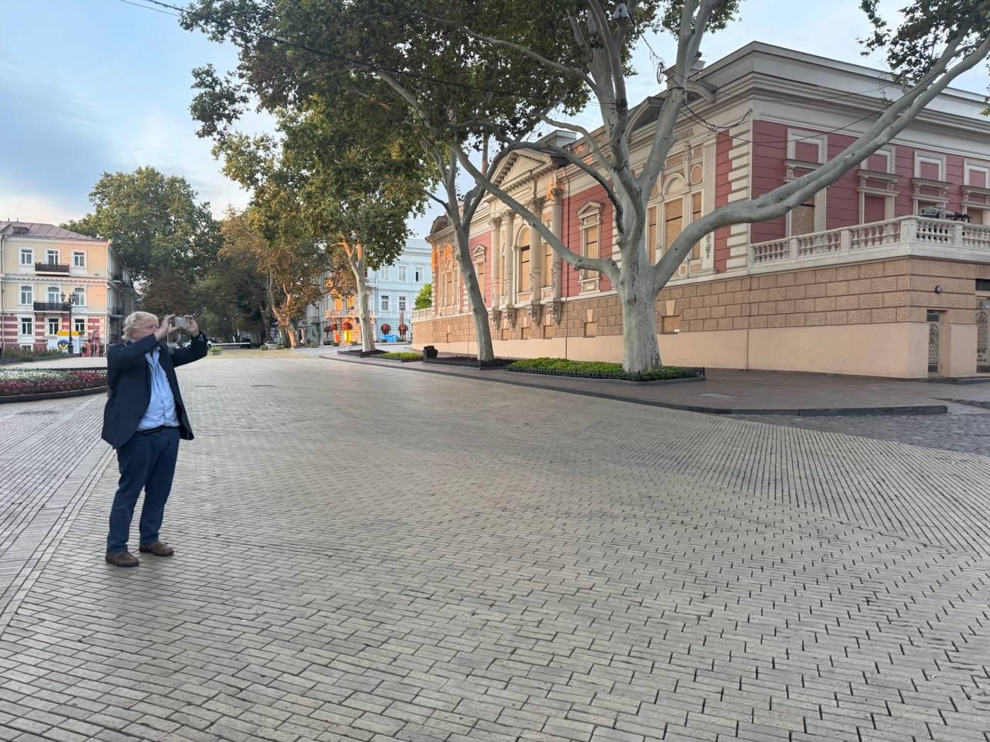 Борис Джонсон в Одесі