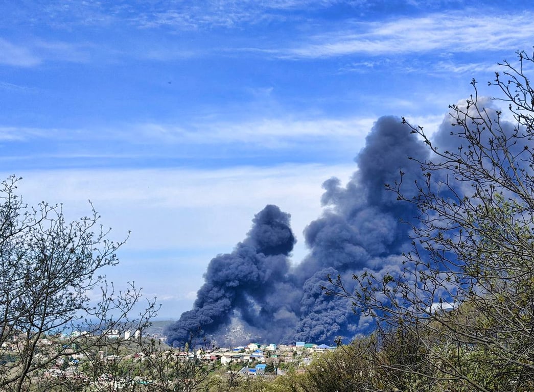Пожежа в Туапсе удар по НПЗ