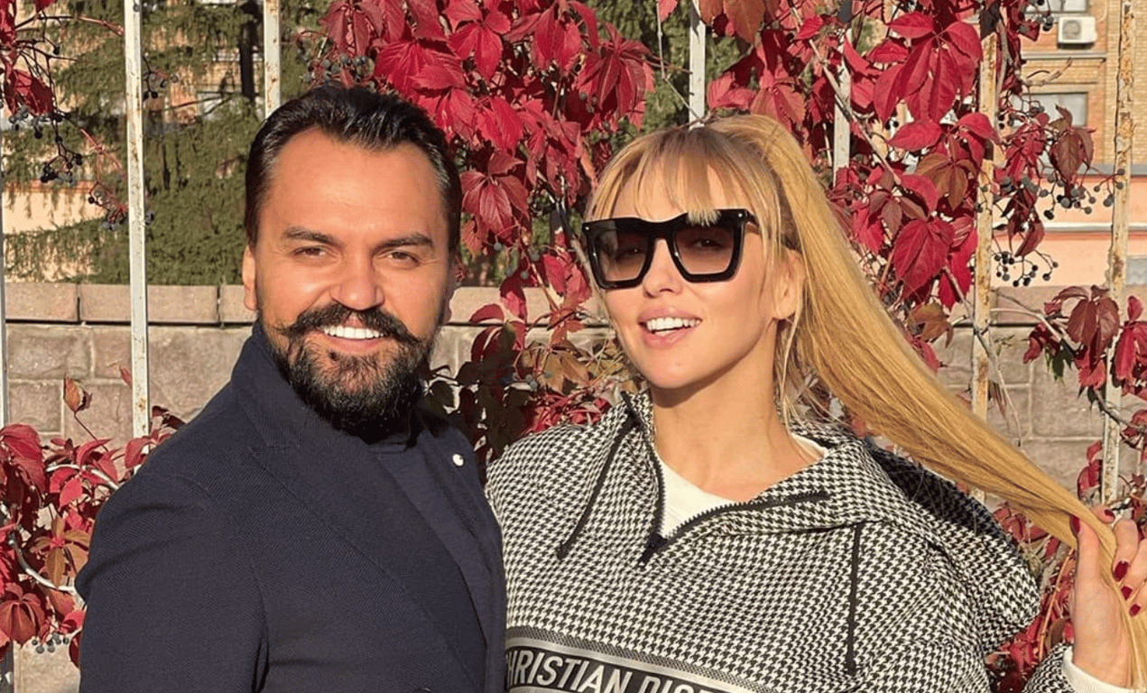 Михаил Ясинский с Олей Поляковой