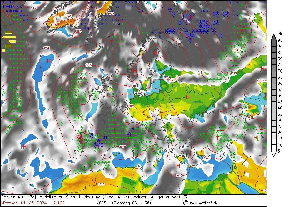погода в Україні 1 травня