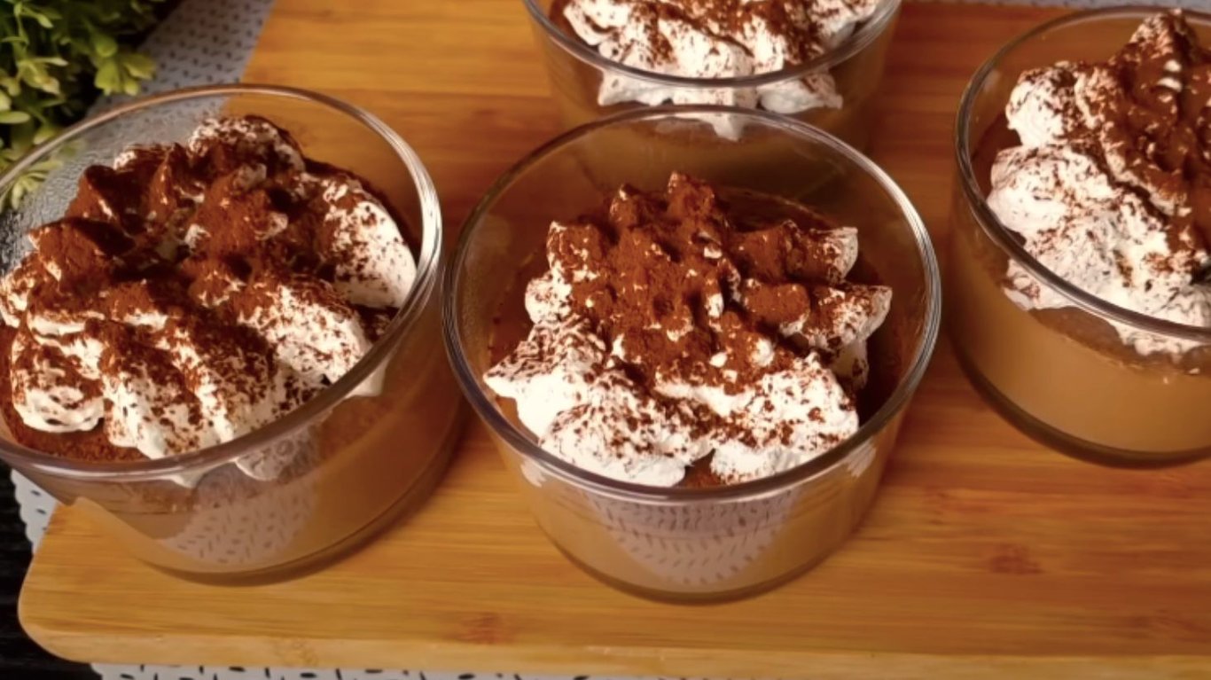 десерт Ніжність без желатина та без випічки 500 мл. молока