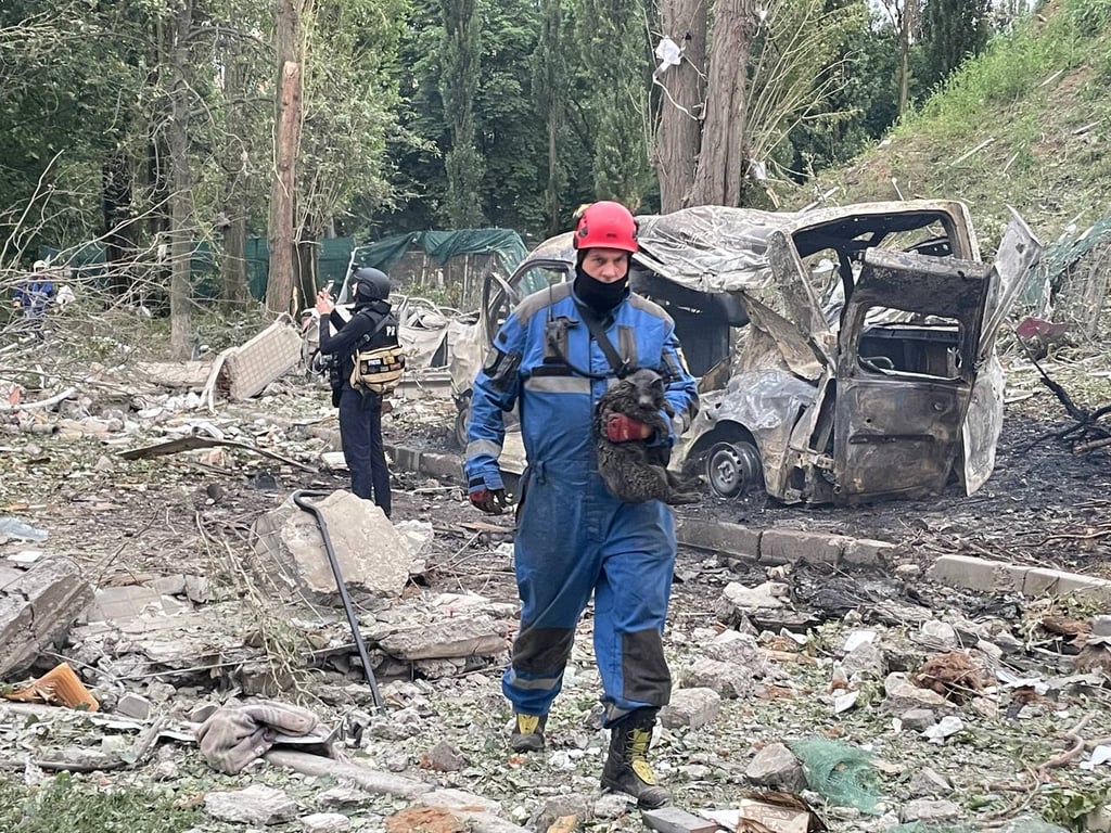 Consequences of the Russian strike on Kyiv on July 31