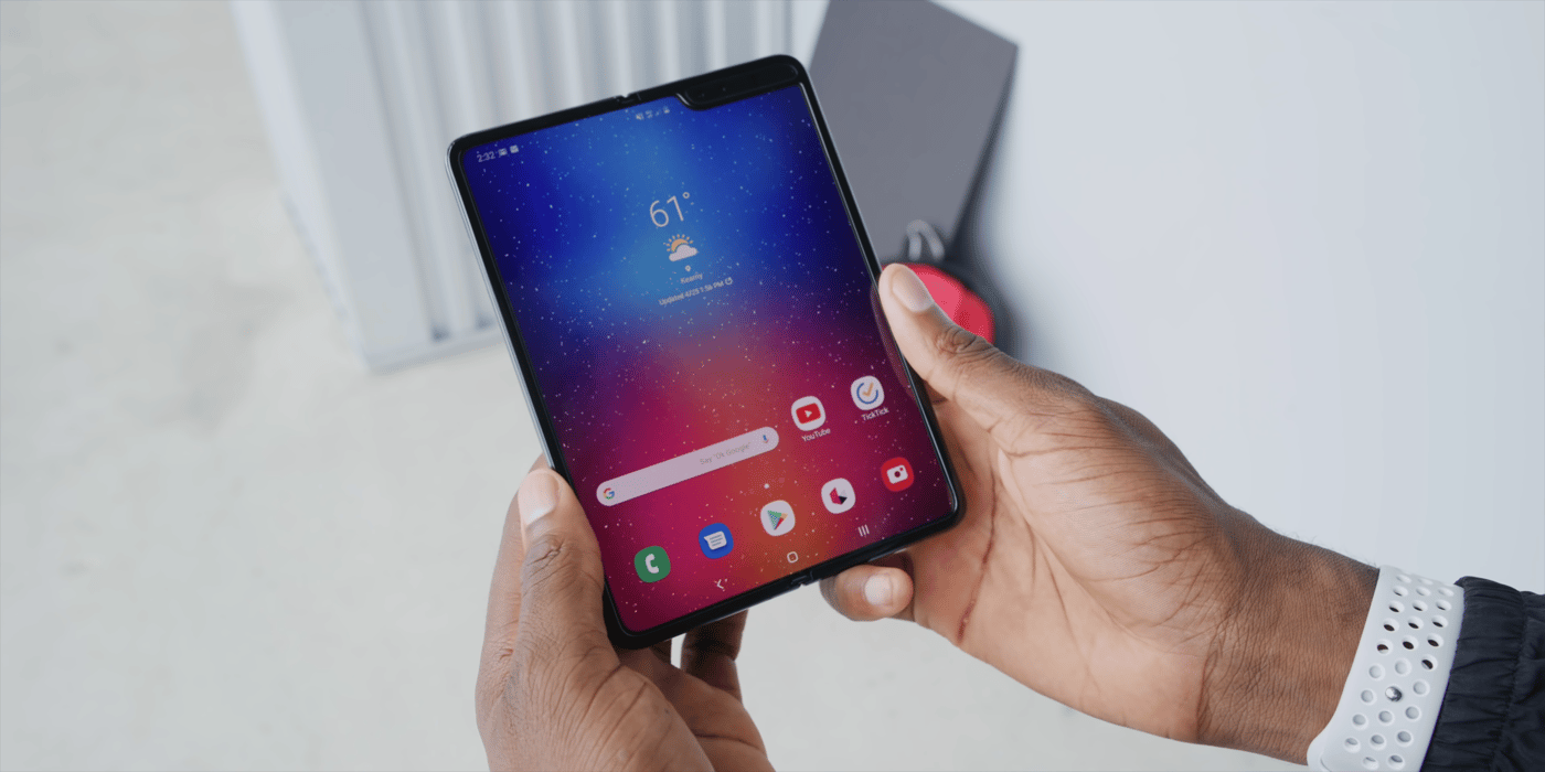 Samsung Galaxy Z Fold smartphone