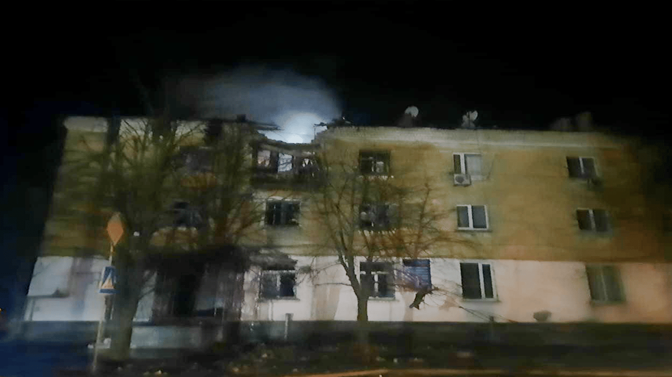 Наслідки удару по Дніпропетровщині 9 лютого